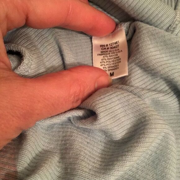 Wildfox Oui Non Blue Tank Top - Picture 3 of 4